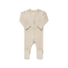 Ely's & Co. Ribbed Embroidered Footie - SS23-0014