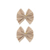 Project 6 Pleated Palm Piggies 2 Piece Clip Set