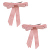 Project 6 NY Grosgrain Bow Clip 2 Piece Set
