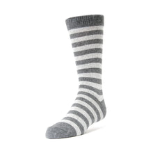  Memoi Two Color Stripe Sock - MK 130
