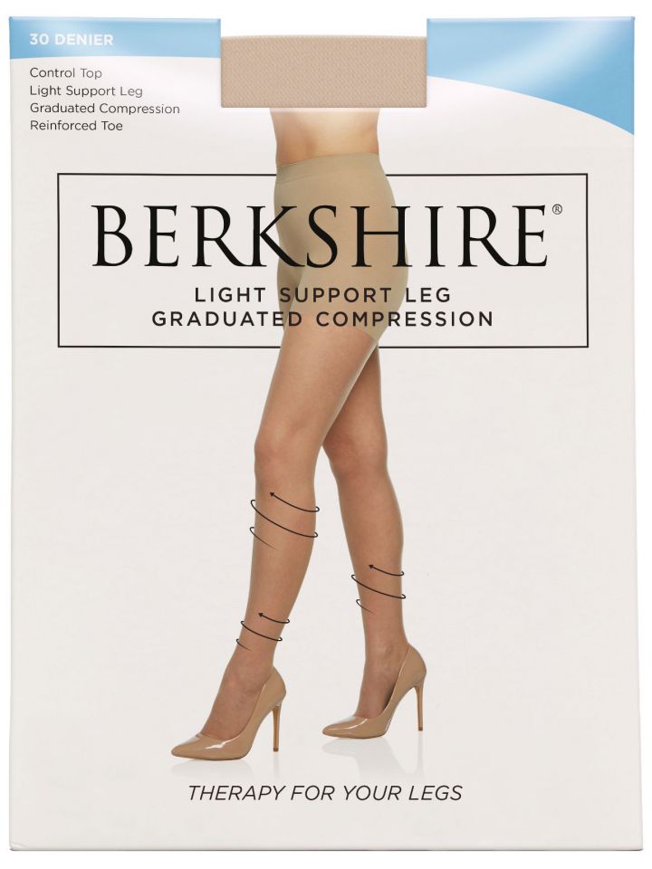 Berkshire Women's Plus Size Queen Ultra Sheer Control Top Pantyhose -  Sandalfoot 4411 