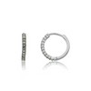 Twin Stars Medium Crystal Huggy Earring - ER6265B