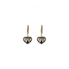 Tilyon CZ Bow on Heart Earrings - ER 2064/ER 2065