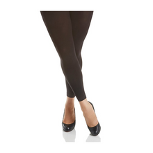  Hanes Curves Plus Size Blackout Footless Tights - HSP004