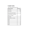 Condor Size Chart