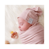 Ely's & Co. Cotton Swaddle and Beanie Gift Set