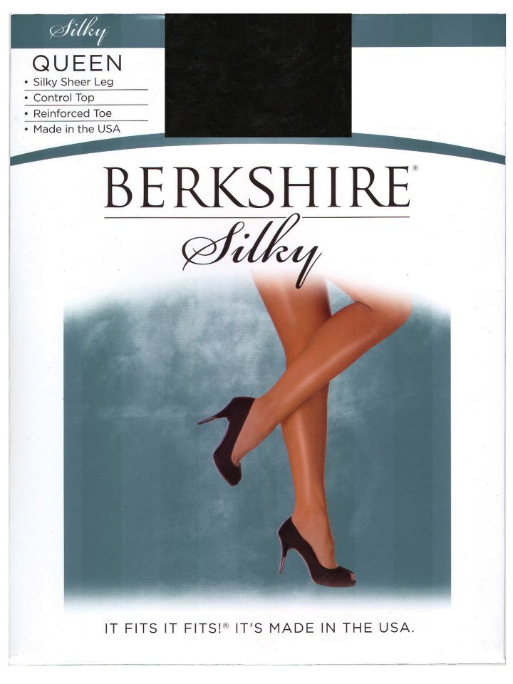 Berkshire Queen Silky Sheer Control Top Pantyhose - 4489 – Little Toes