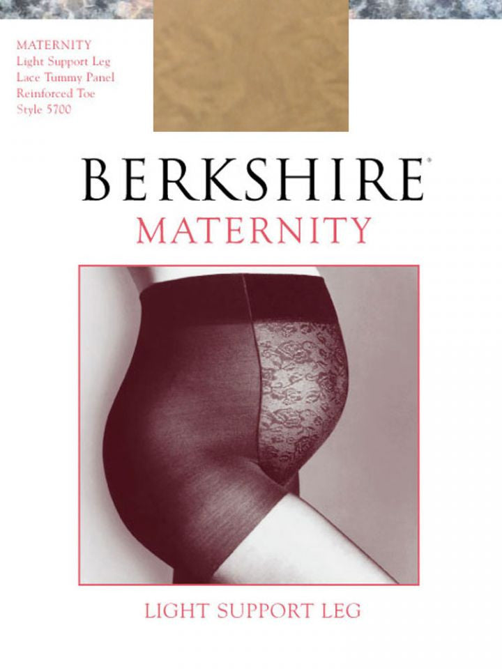 Berkshire Maternity Light Support Pantyhose With Reinforced Toe