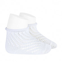  Condor Net Crochet Anklet Sock with Rolled Cuff - 2508/4