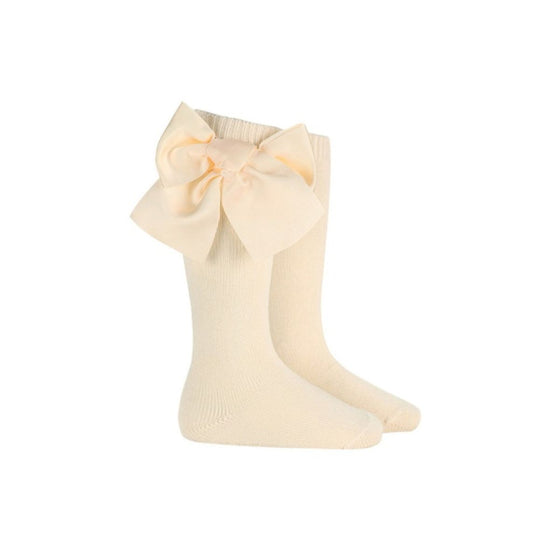 Condor Knee High With Large Grosgrain Bow - 3039/2