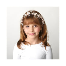  Dacee Designs Pearlized Beaded Flowers Wreath Headband - C4107