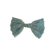  Dacee Designs Floral Tulle Large Bow Clip - AL4089
