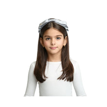  Dacee Scalloped Grosgrain Triple Bow Headband - C4361