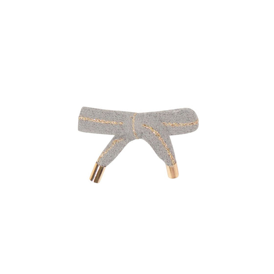 Dacee Metallic Mohair Bow Mini Clip - MN4262