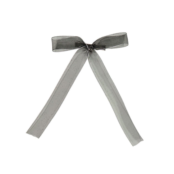 Dacee Metallic Organza Bow Medium Clip - AM4364