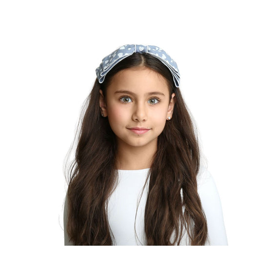 Dacee Scattered Hearts Bow Headband - C4309