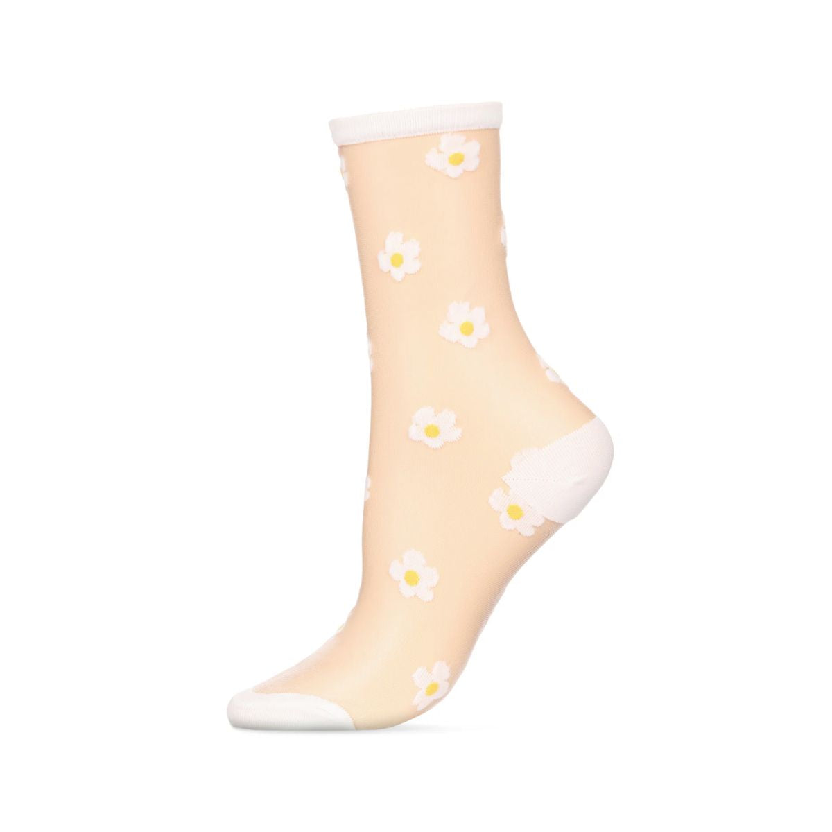 moemoetaitai♡ Memoi Women's Delightful Daisies Sheer Socks - MCF07893 – Little Toes