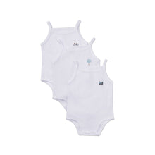  Memoi Ribbed 3 Pack Baby Boy Bodysuits - MKU 2060