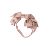 Project 6 NY Pleated Grosgrain Ribbon/Satin/Suede Wrap Headband