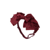 Project 6 NY Pleated Grosgrain Ribbon/Satin/Suede Wrap Headband
