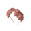 Project 6 Pleated Suede Paisley Headband
