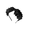 Project 6 Pleated Suede Paisley Headband