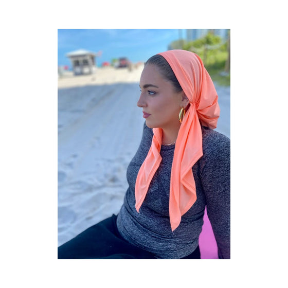 The Scarf Bar Dri Fit Pretied Scarf with Velvet Grip