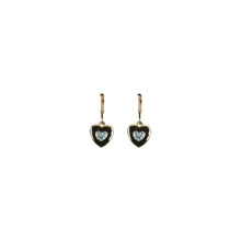  Tilyon CZ Heart Earrings - ER 6103