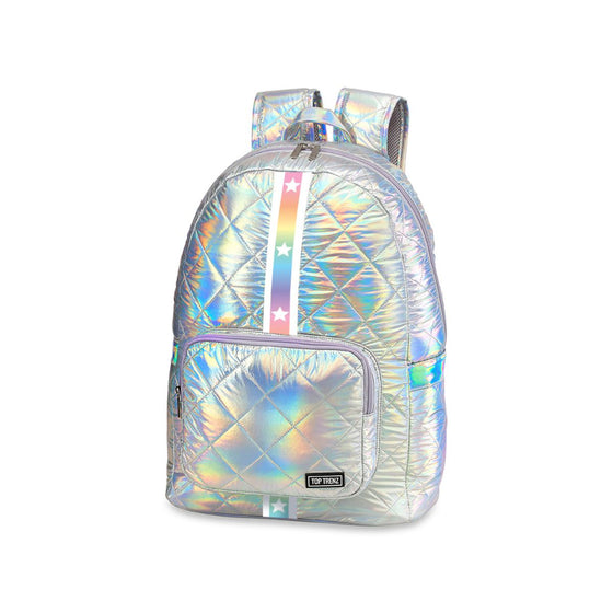 Top Trenz Diamond Stitch Backpack