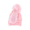 C.C Knit Pom Hat & Mitten Set - BABYSET2