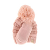 C.C Knit Pom Hat & Mitten Set - BABYSET2