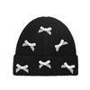 C.C Velvet Bow Cuff Beanie - HTE0147