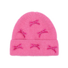 C.C Velvet Bow Cuff Beanie - HTE0147