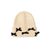 Memoi All Over Bow Cuffed Beanie - MKA 113