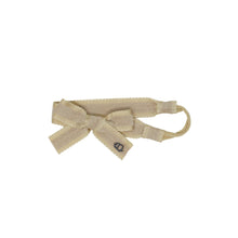  Bandeau Baby Scallop Grosgrain Velvet Headwrap with Bow