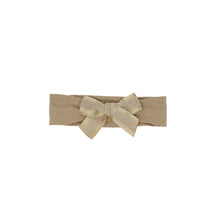  Bandeau Baby Scallop Grosgrain Velvet Modal Band with Bow