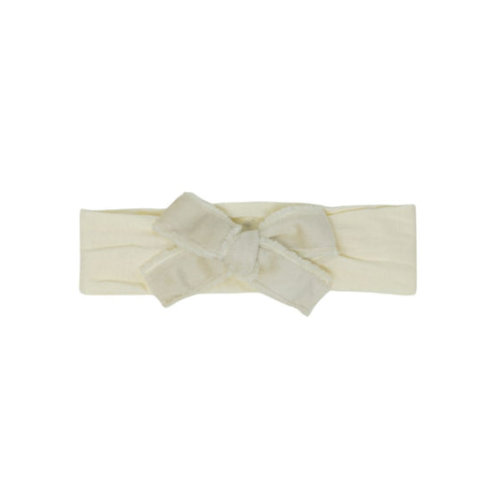 Bandeau Velvet Frayed Edge Modal Baby Band