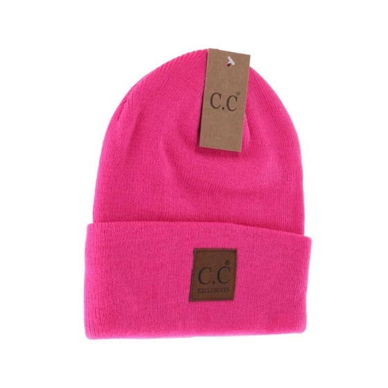 C.C Oversized logo Beanie - HTM1