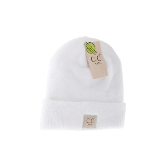 C.C Kids Soft Ribbed Beanie - KIDS9021