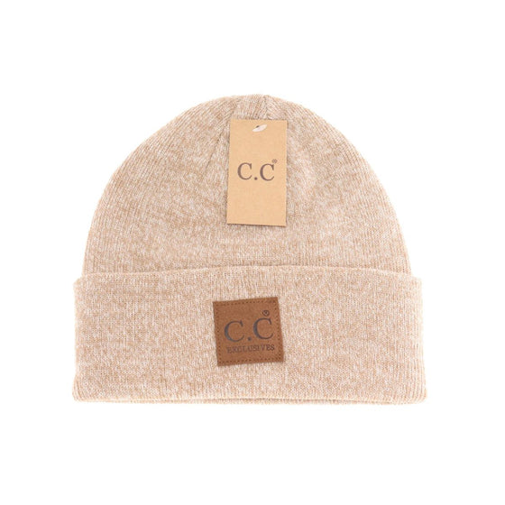 C.C Oversized logo Beanie - HTM1