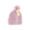 C.C Kids Bee Stitch Knit Pom Pom Beanie - KIDS3841