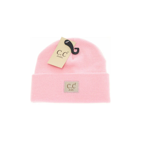 C.C Baby Classic Oversized Logo Beanie - BABYHTM1