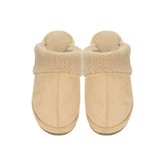 C.C Beanie Faux Suede Sherpa Slippers - SPE0005