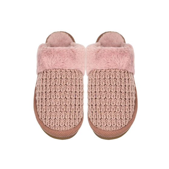 C.C Beanie Waffle Knit Slippers - SPE0032