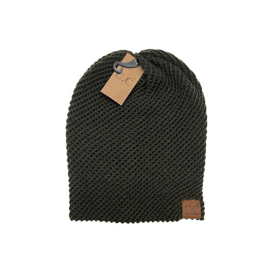 C.C Waffle Slouch Beanie - HTM14