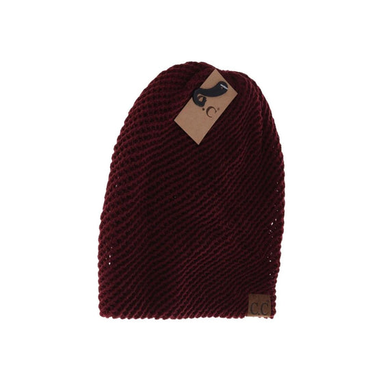 C.C Waffle Slouch Beanie - HTM14