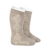 Condor Wool Diamond Crochet Knee High - 1532/2
