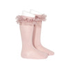 Condor Tulle Frill Knee High Sock - 2494/2