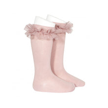  Condor Tulle Frill Knee High Sock - 2494/2