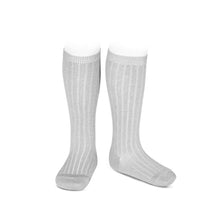  Condor Lurex Rib Knee High Sock - 3220/2